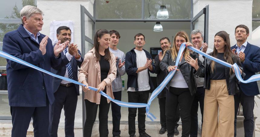 Ziliotto y Delfino inauguraron el Albergue Municipal Eduardo Garciacutea en Catriloacute