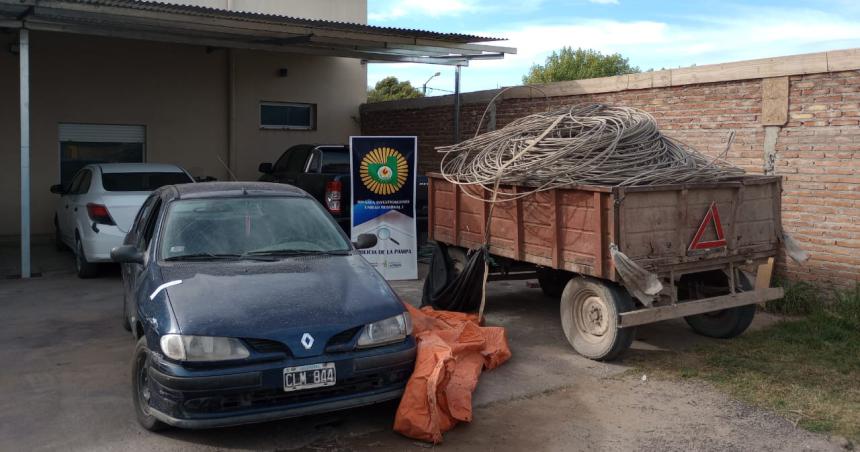 Desbarataron la banda de santarrosentildeos que robaba transformadores