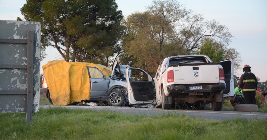 Mejora la joven herida en el choque de la ruta 35