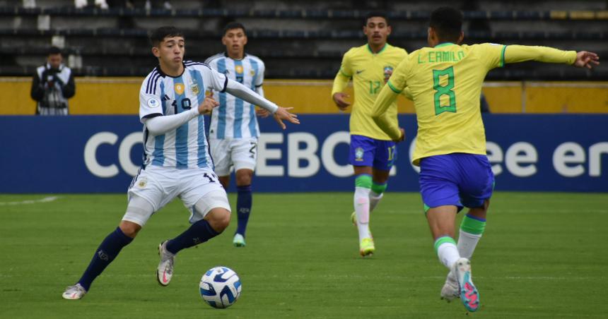 El Sub 17 cayoacute ante Brasil en la uacuteltima fecha del Sudamericano