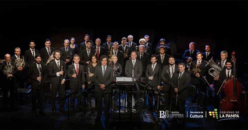 La Banda Sinfoacutenica de La Pampa presenta su segundo concierto de temporada