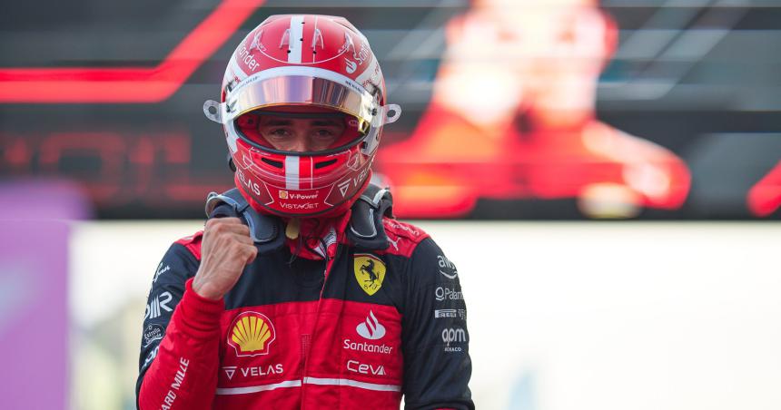 Pole para Leclerc