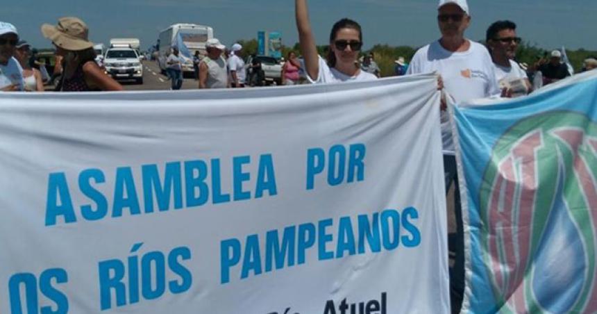 La Asamblea por los Riacuteos apoya el reclamo de Ziliotto por la presa El Baqueano