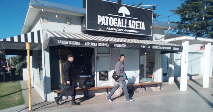 Robaron en un local de Matzkin