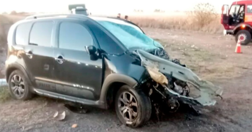 Grave accidente de una gremialista pampeana en la Ruta 5