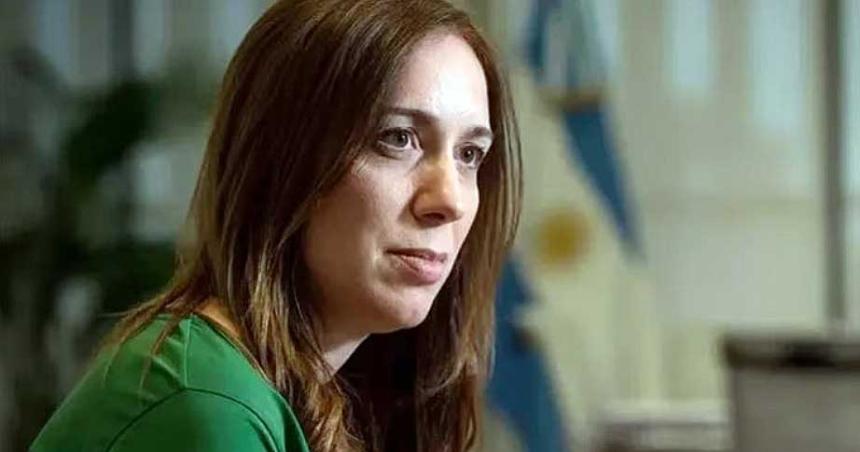 Vidal oficializoacute que no seraacute candidata a presidenta de Juntos por el Cambio