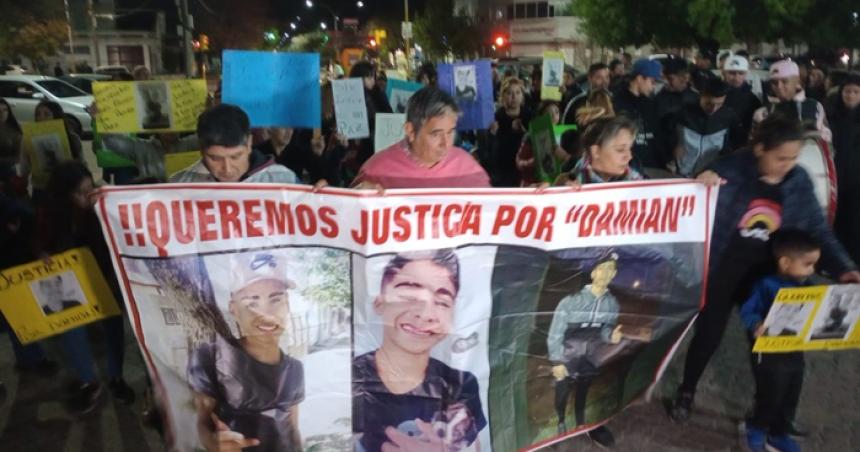 Crimen de Machado- familiares marcharon en General Pico