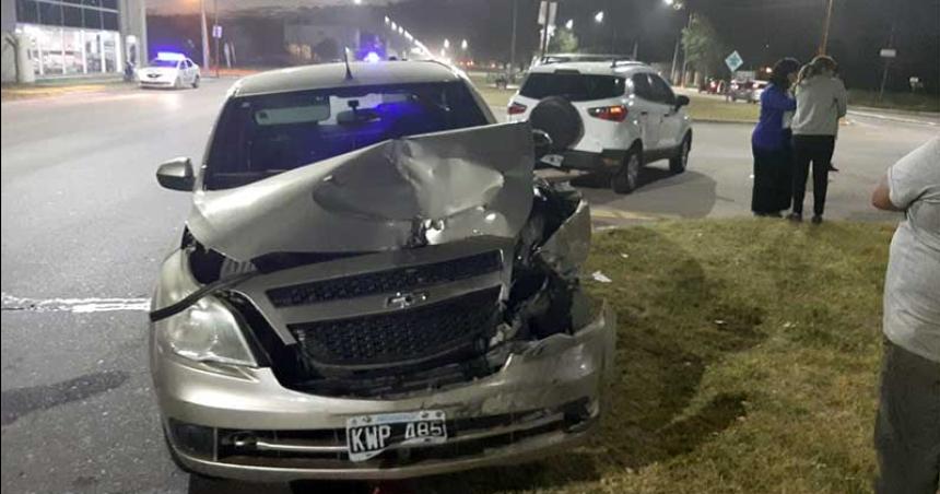 Tres heridos en un accidente en la Circunvalacioacuten