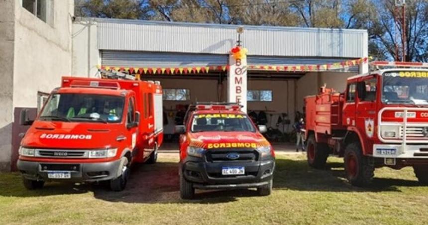 Vandalizaron el Cuartel de Bomberos de Parera