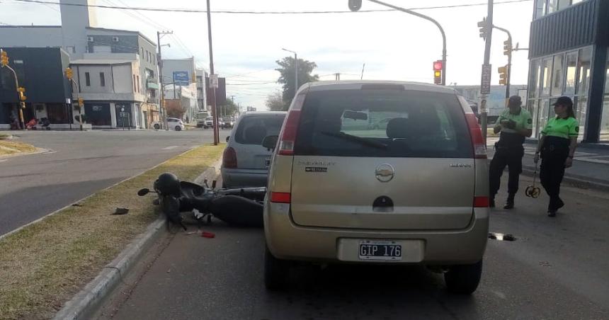 Choque en cadena en Palacios y Circunvalacioacuten