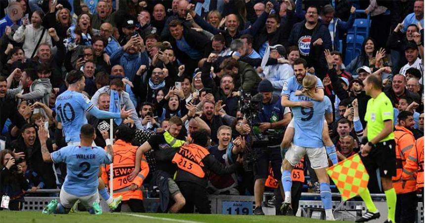 Manchester City aplastoacute 4-0 al Real Madrid y es finalista de la Champions League