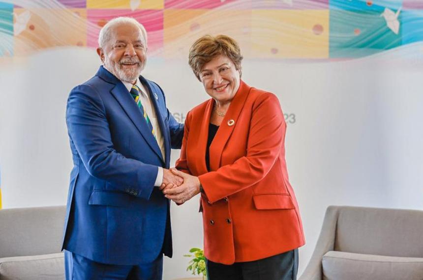 Lula dijo en el G7 que la deuda con el FMI destroza a la Argentina