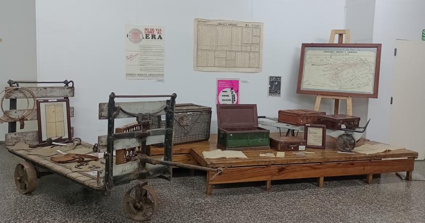 Una muestra recorre el patrimonio ferroviario de la provincia