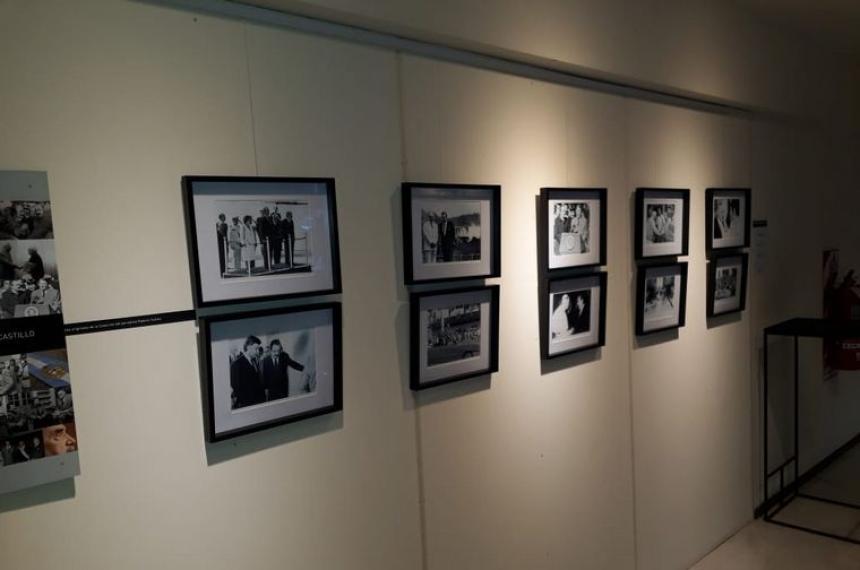 Inauguran muestra por los 40 antildeos de democracia