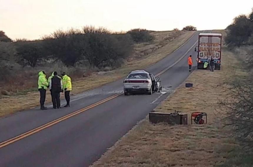 Otra tragedia vial- cuatro muertos y una adolescente grave cerca de Acha