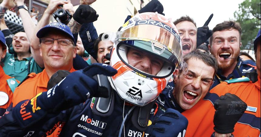 Verstappen ganoacute el Gran Premio de Moacutenaco