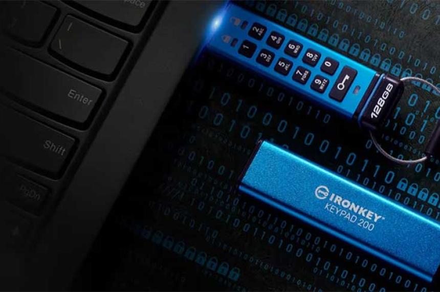 Asiacute funcionan las USB encriptadas tienen contrasentildea y nadie puede acceder a los datos