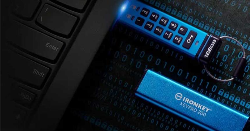Asiacute funcionan las USB encriptadas tienen contrasentildea y nadie puede acceder a los datos