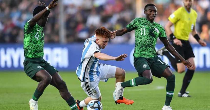 Argentina perdioacute 0-2 con Nigeria y quedoacute eliminada del Mundial Sub 20