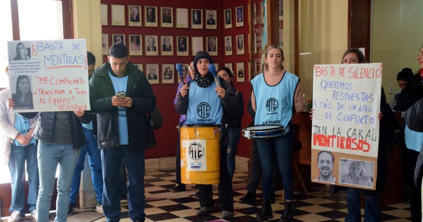 Conflicto en Geacutenero municipal- Nuestro reclamo no estaacute resuelto y no hay nada claro