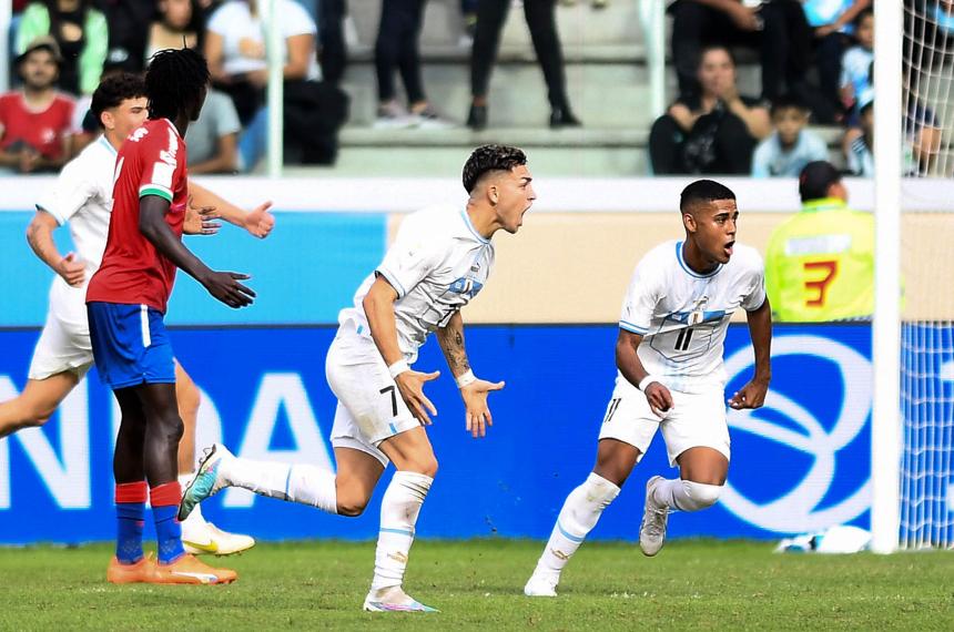 Uruguay y Corea avanzan en el Mundial Sub 20