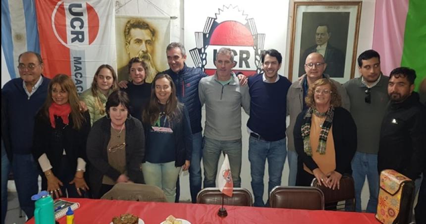 Celebraron los tres vascos en Macachiacuten