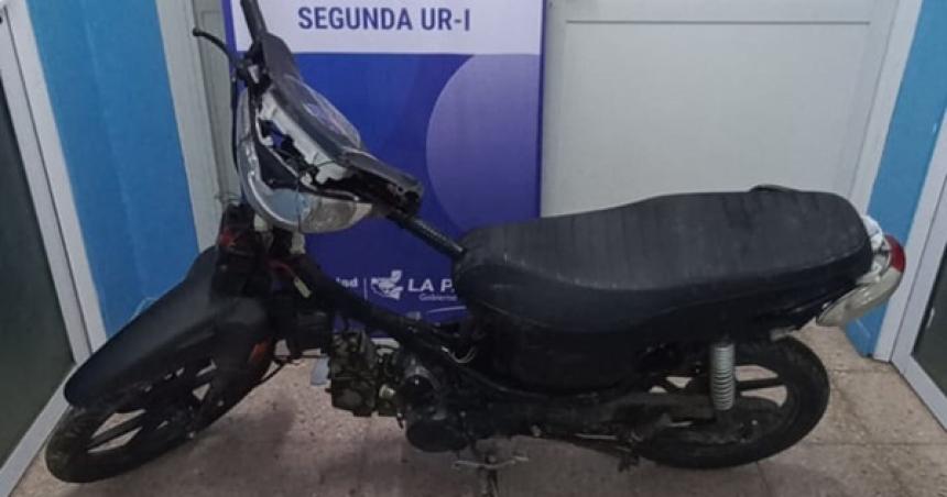 Recuperan una moto robada hace un mes