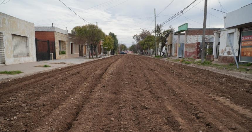 Santa Rosa- avanza el plan de obras que desarrolla la Municipalidad