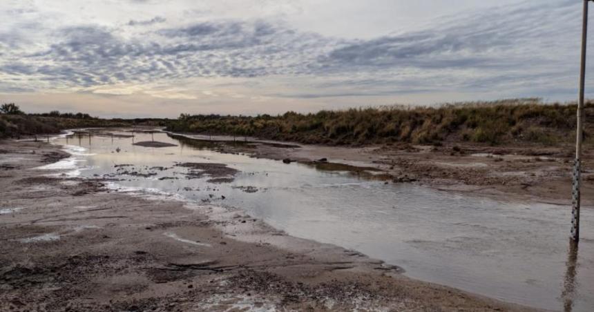 Es nulo el ingreso de agua del riacuteo Atuel desde Mendoza a La Pampa