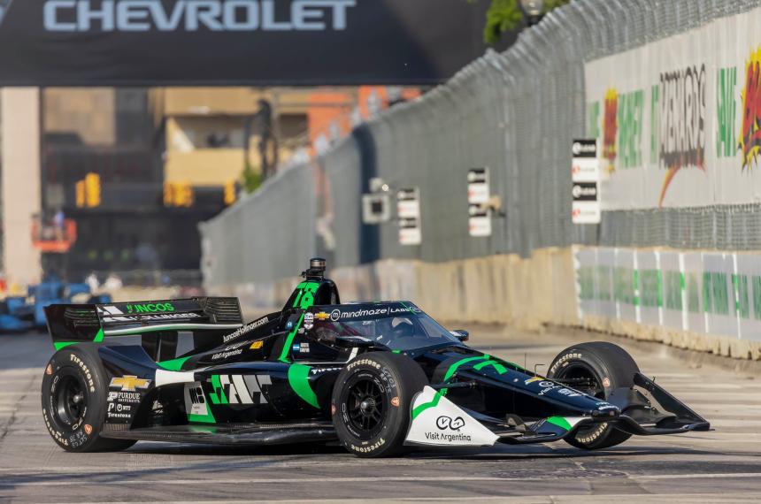Canapino fue decimocuarto en Detroit