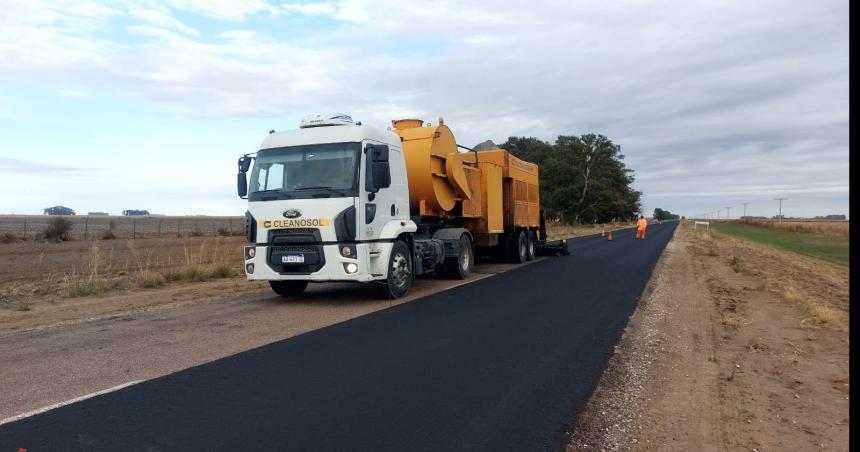 Repavimentaron el acceso a Agustoni