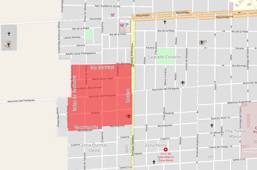 Corte de energiacutea de la CPE en la zona oeste