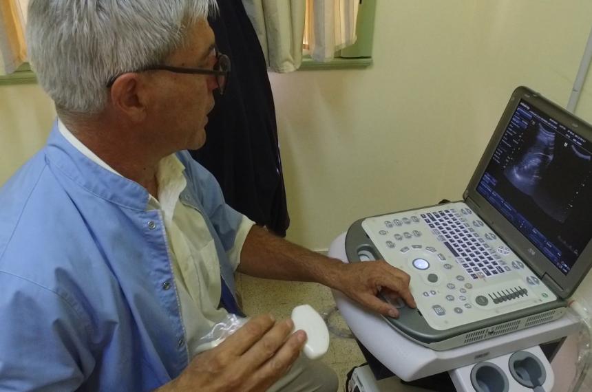 Incorporaron ecoacutegrafos en el Hospital Centeno de Pico
