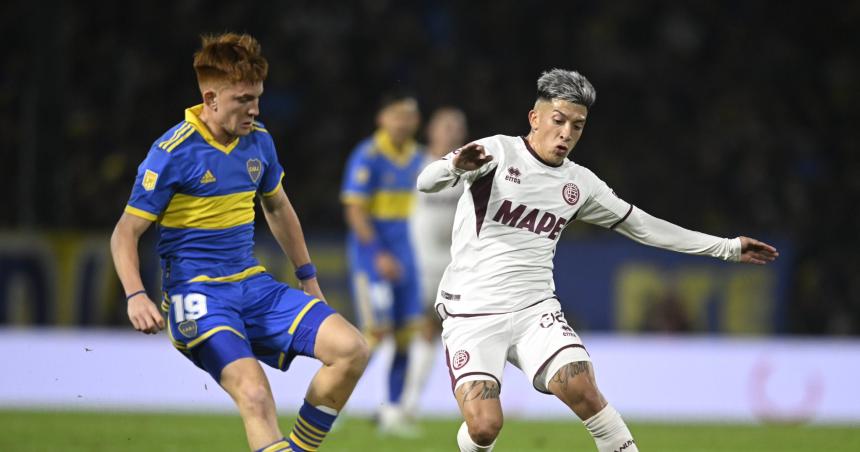 Sobre el final Boca igualoacute ante Lanuacutes y rescatoacute un punto clave