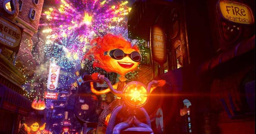 Llega Elementos un colorido viaje de amor multicultural de Pixar