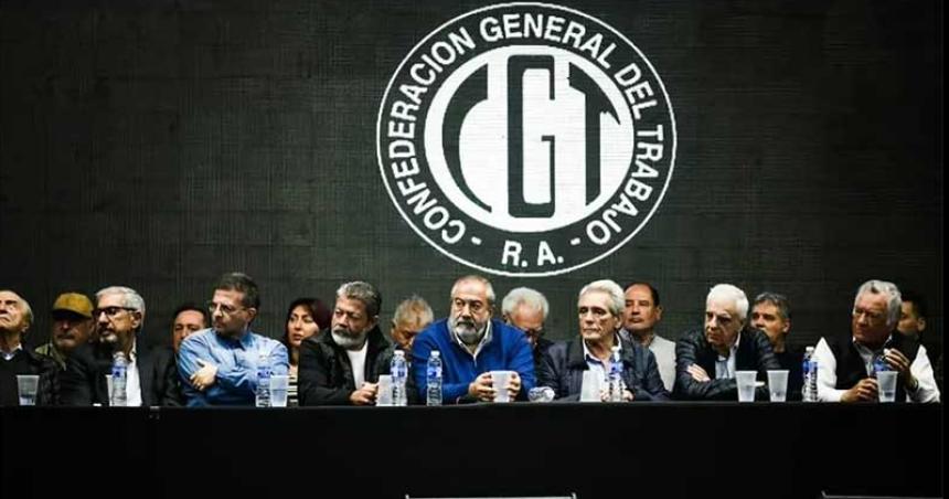 La CGT reclamoacute unidad en el Frente de Todos y se posicionoacute en contra de las PASO