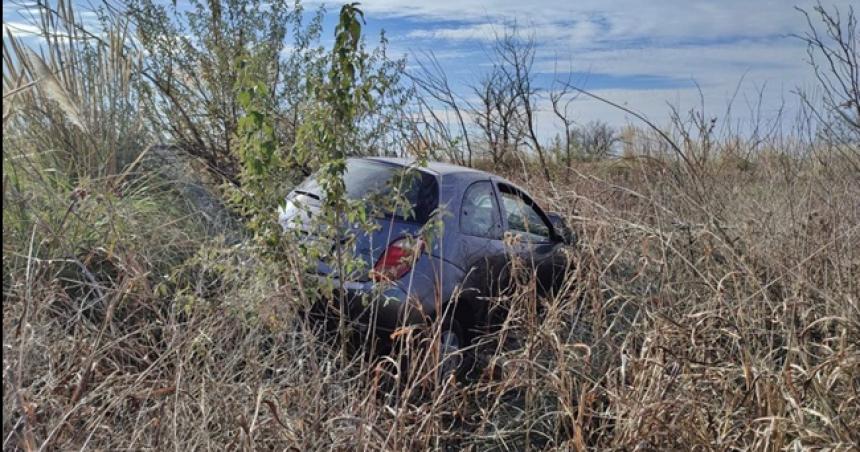 Vuelco en la Ruta Provincial 101