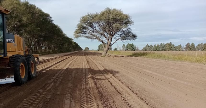 Trabajos de Vialidad Provincial en rutas y caminos