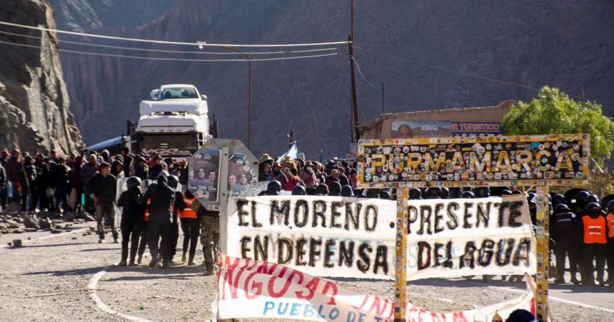 En medio de protestas juran la reforma de la Carta Magna en Jujuy