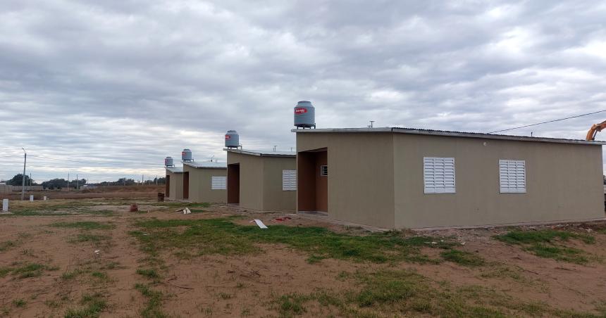 Avanza la construccioacuten de viviendas en Lonquimay