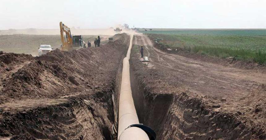 Habilitaron el llenado del tercer tramo del Gasoducto NK