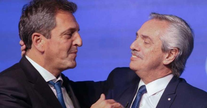 Alberto Fernaacutendez y un guintildeo a Massa- Es el futuro Presidente