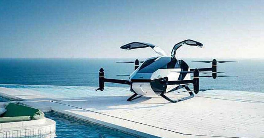 El auto volador eleacutectrico que promete ser el futuro del transporte