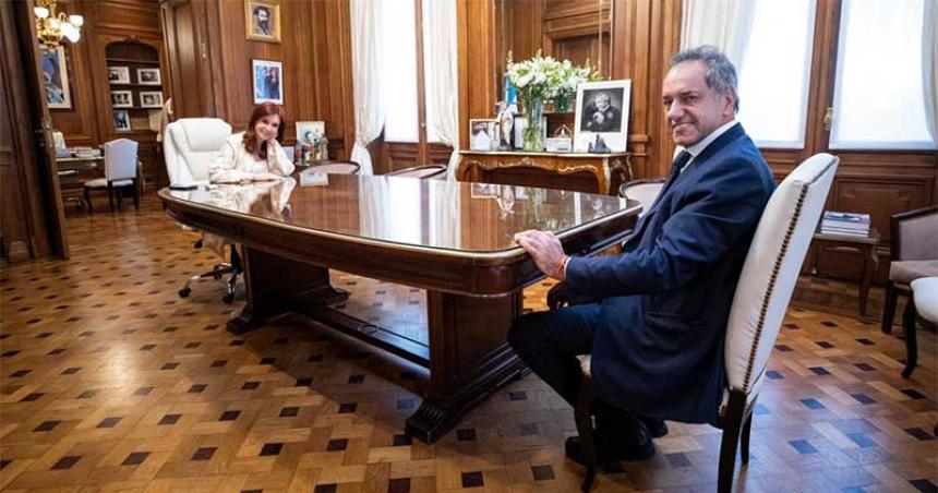 Cristina recibioacute a Scioli- A seguir trabajando que es lo que hay que hacer