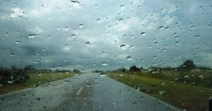 Importantes lluvias en las localidades de la Ruta 5
