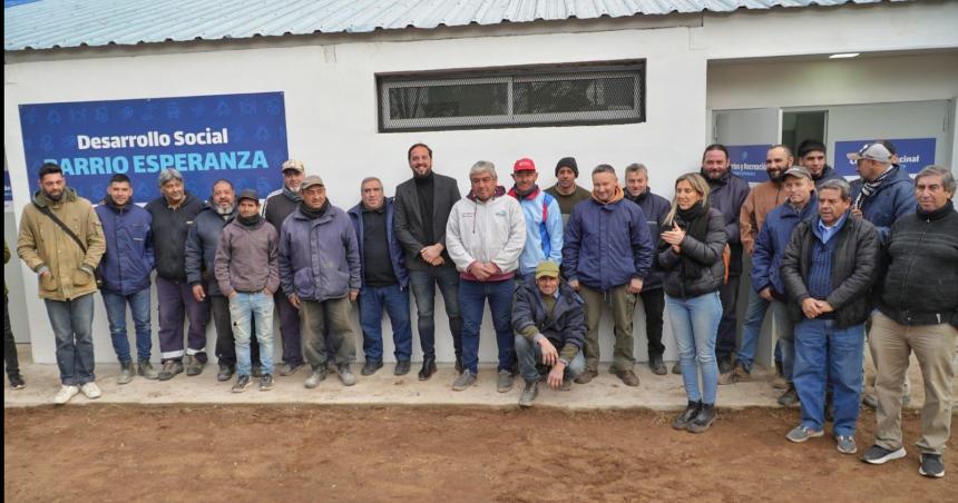 Inauguraron SUM en el barrio Esperanza de Santa Rosa