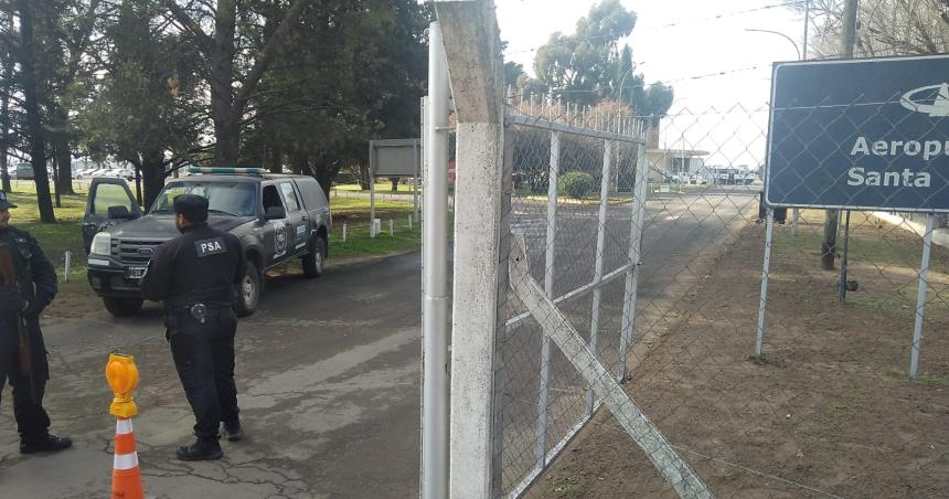 Cerrado operativo en el Aeropuerto local