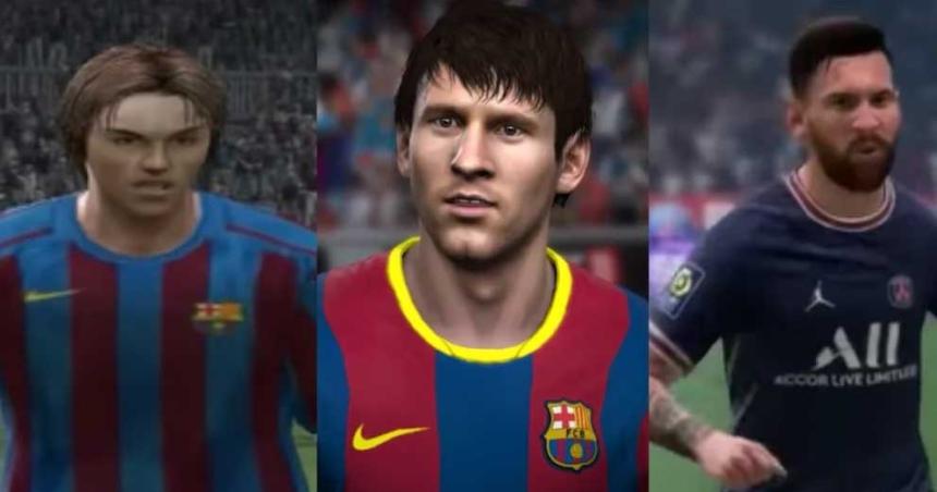 Lionel Messi y su reacutecord en videojuegos- cuaacutel es la historia de eacutel en FIFA y PES