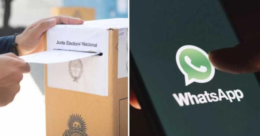 Lanzan un chatbot en WhatsApp para responder dudas sobre las elecciones