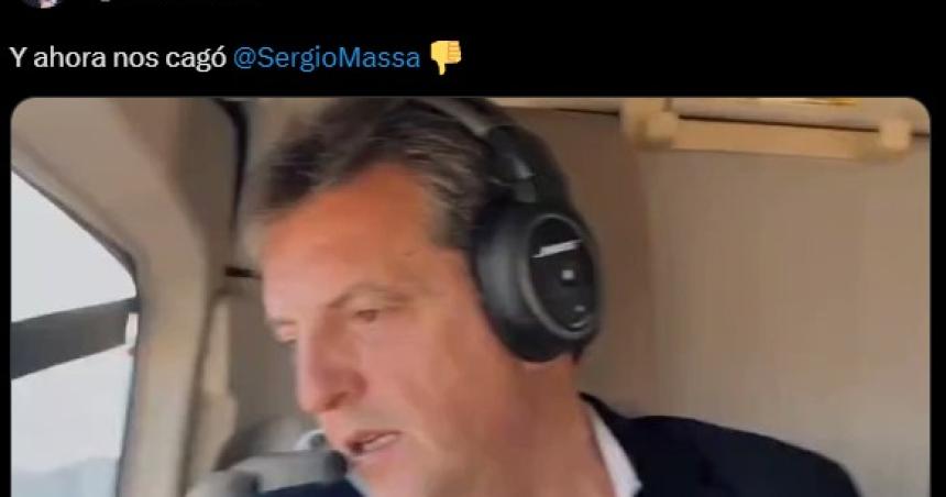 Y ahora nos cagoacute @SergioMassa